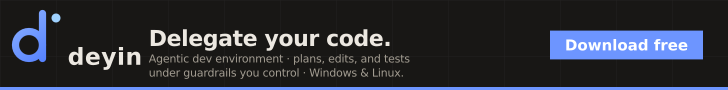 Deyin Code banner — Leaderboard · dark